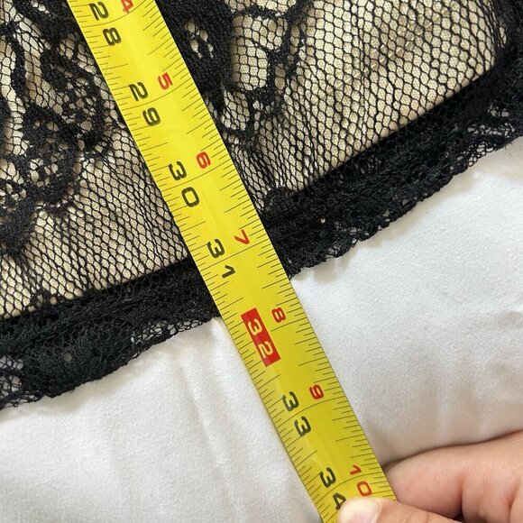 VTG Wet Seal Mini Babydoll Womens Small Dark Fairy 90s Y2K Whimsigoth 2000s Tan - Picture 5 of 6